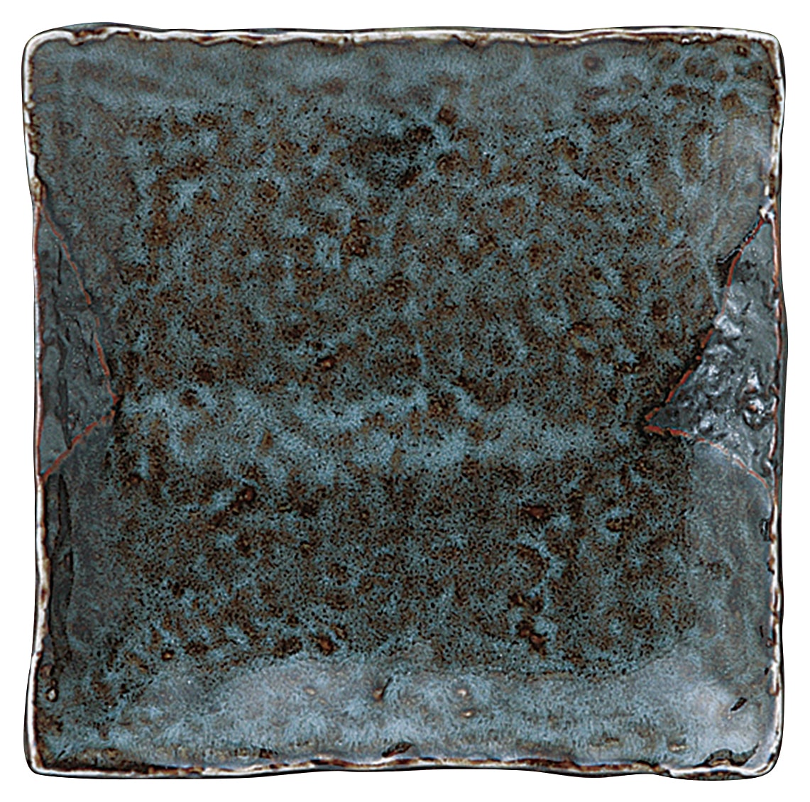 山万 山がすみ　石目5.0正角皿 1個（ご注文単位1個）【直送品】