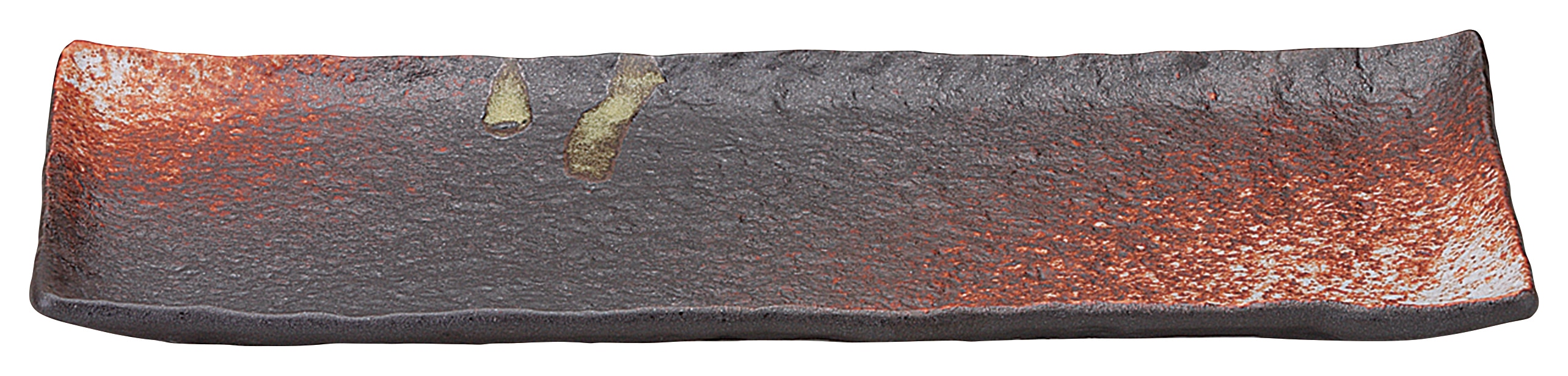 山万 明志野　石目尺一細長角皿 1個（ご注文単位1個）【直送品】