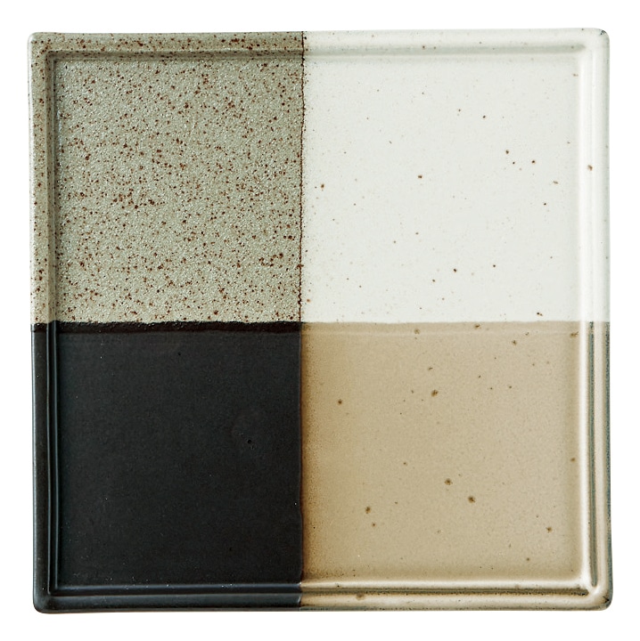 山万 紬　19cm角皿 1個（ご注文単位1個）【直送品】