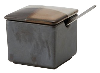 山万 紬　からし入れ　小 1個（ご注文単位1個）【直送品】