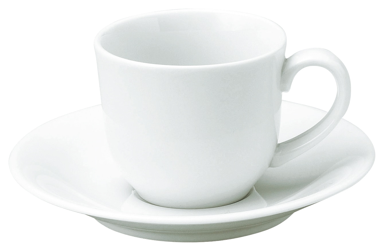 山万 アーバンホワイト　デミタスカップ ※カップ単品のみ 1個（ご注文単位1個）【直送品】