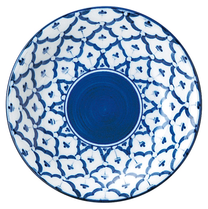 山万 チェンマイ　丸3.5皿 1個（ご注文単位1個）【直送品】