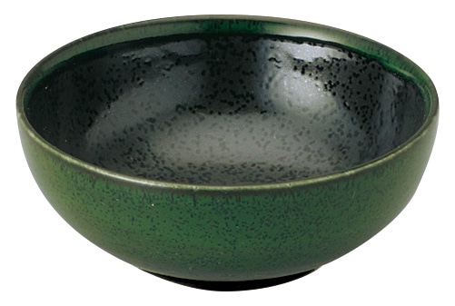 山万 グリーン志野　京風　3.3ボウル 1個（ご注文単位1個）【直送品】