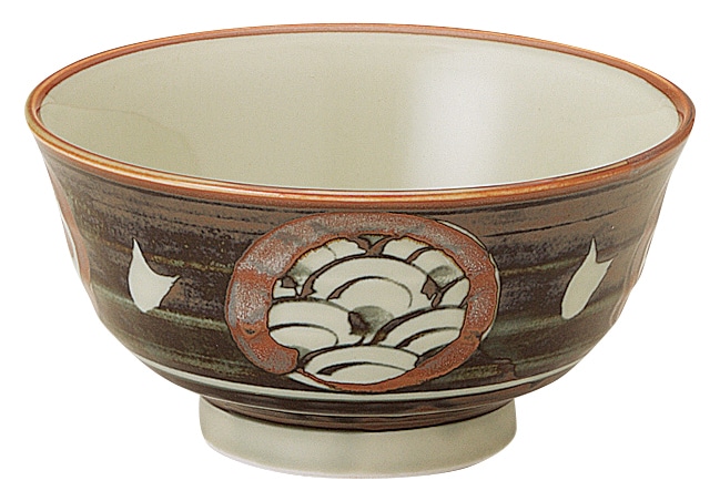 山万 錆丸紋　深口5.5丼 1個（ご注文単位1個）【直送品】