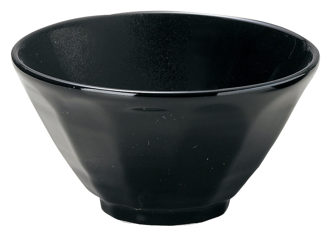 山万 艶黒　けずり17cm丼 1個（ご注文単位1個）【直送品】