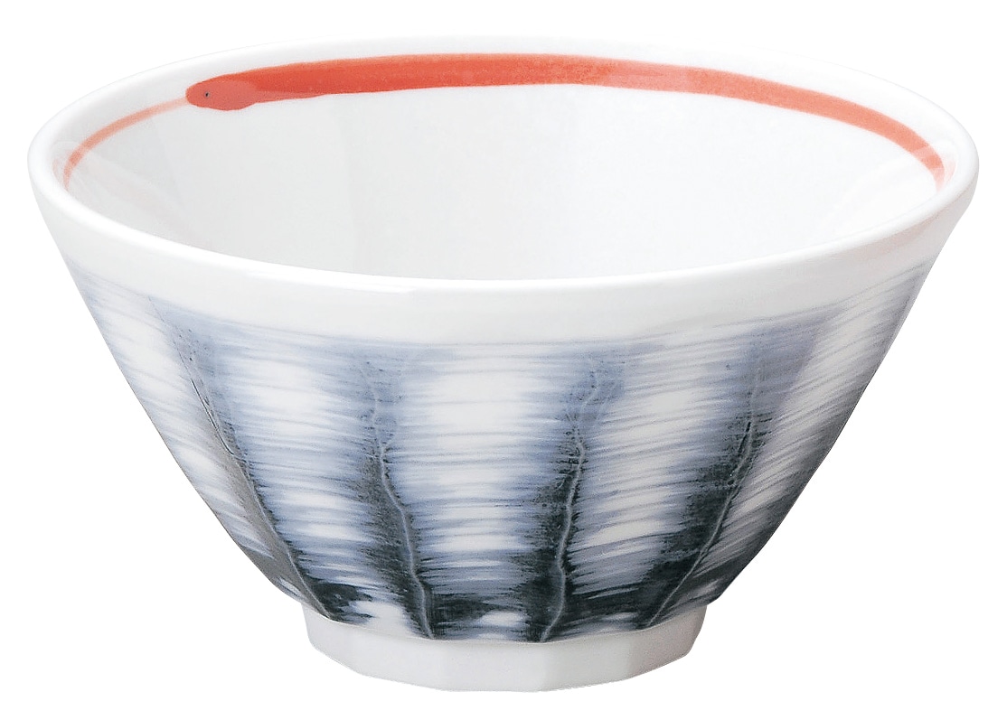 山万 刷毛時雨　けずり17cm丼 1個（ご注文単位1個）【直送品】