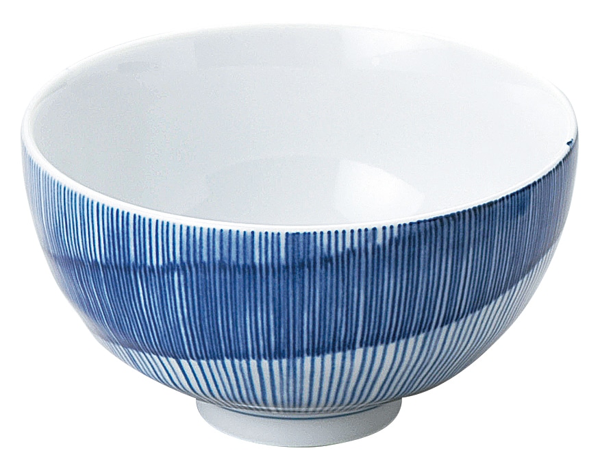 山万 藍日傘　リップル茶碗 1個（ご注文単位1個）【直送品】