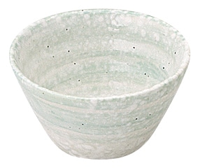 山万 白萩　リップル碗　プチ 1個（ご注文単位1個）【直送品】