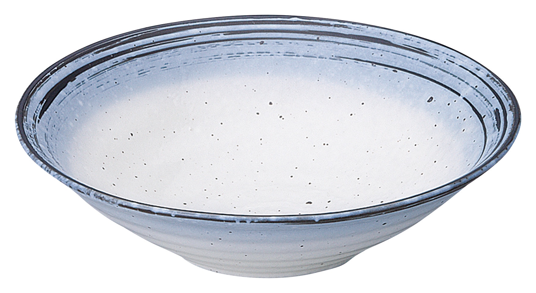 山万 なごり雪　リップル8.0鉢 1個（ご注文単位1個）【直送品】