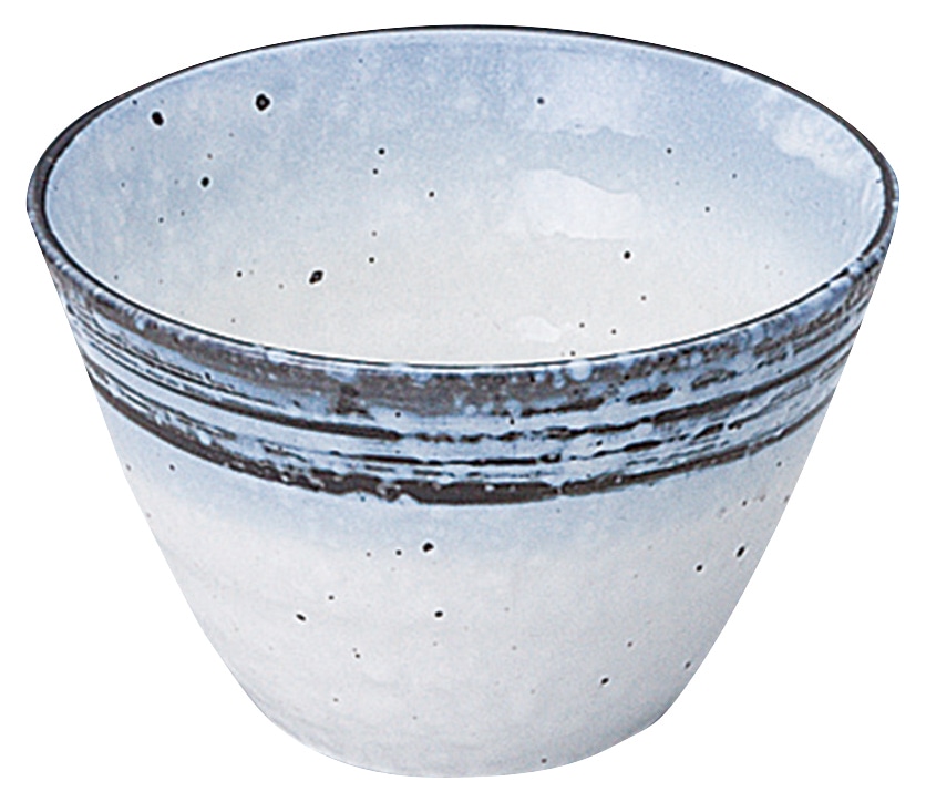 山万 なごり雪　リップル碗　小 1個（ご注文単位1個）【直送品】