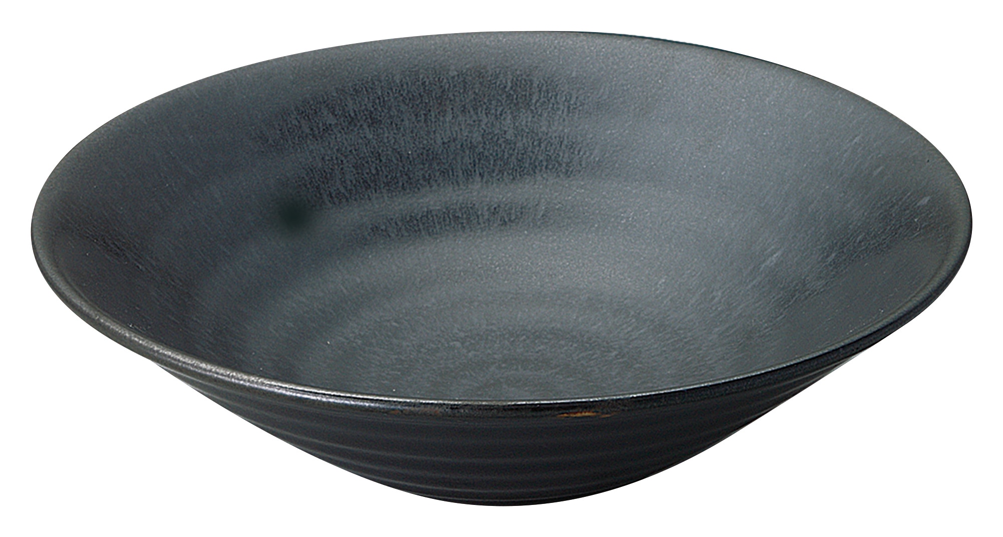 山万 黒洋　リップル7.0鉢 1個（ご注文単位1個）【直送品】