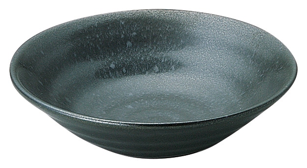 山万 黒洋 リップル4.5鉢 1個(ご注文単位1個)【直送品】