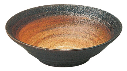 山万 志野化粧　リップル3.5鉢 1個（ご注文単位1個）【直送品】