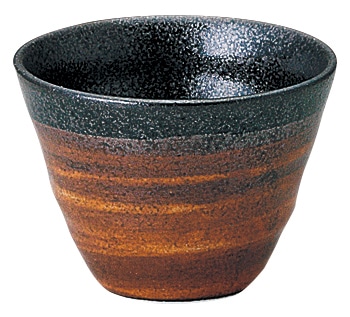 山万 志野化粧　リップル碗　ミニ 1個（ご注文単位1個）【直送品】