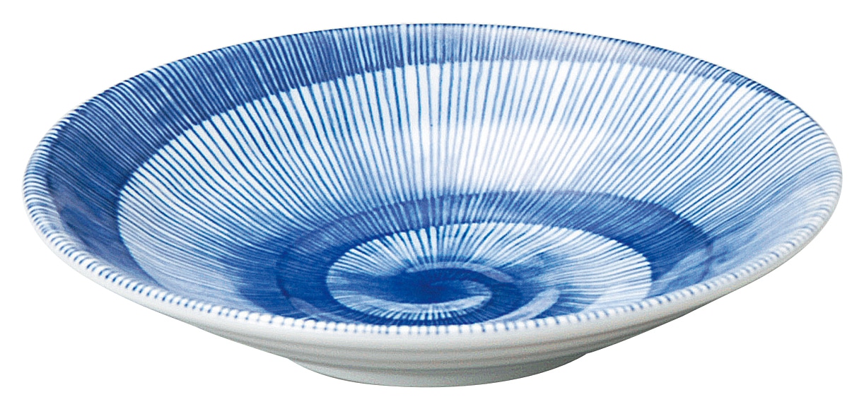 山万 藍日傘　リップル5.0皿 1個（ご注文単位1個）【直送品】