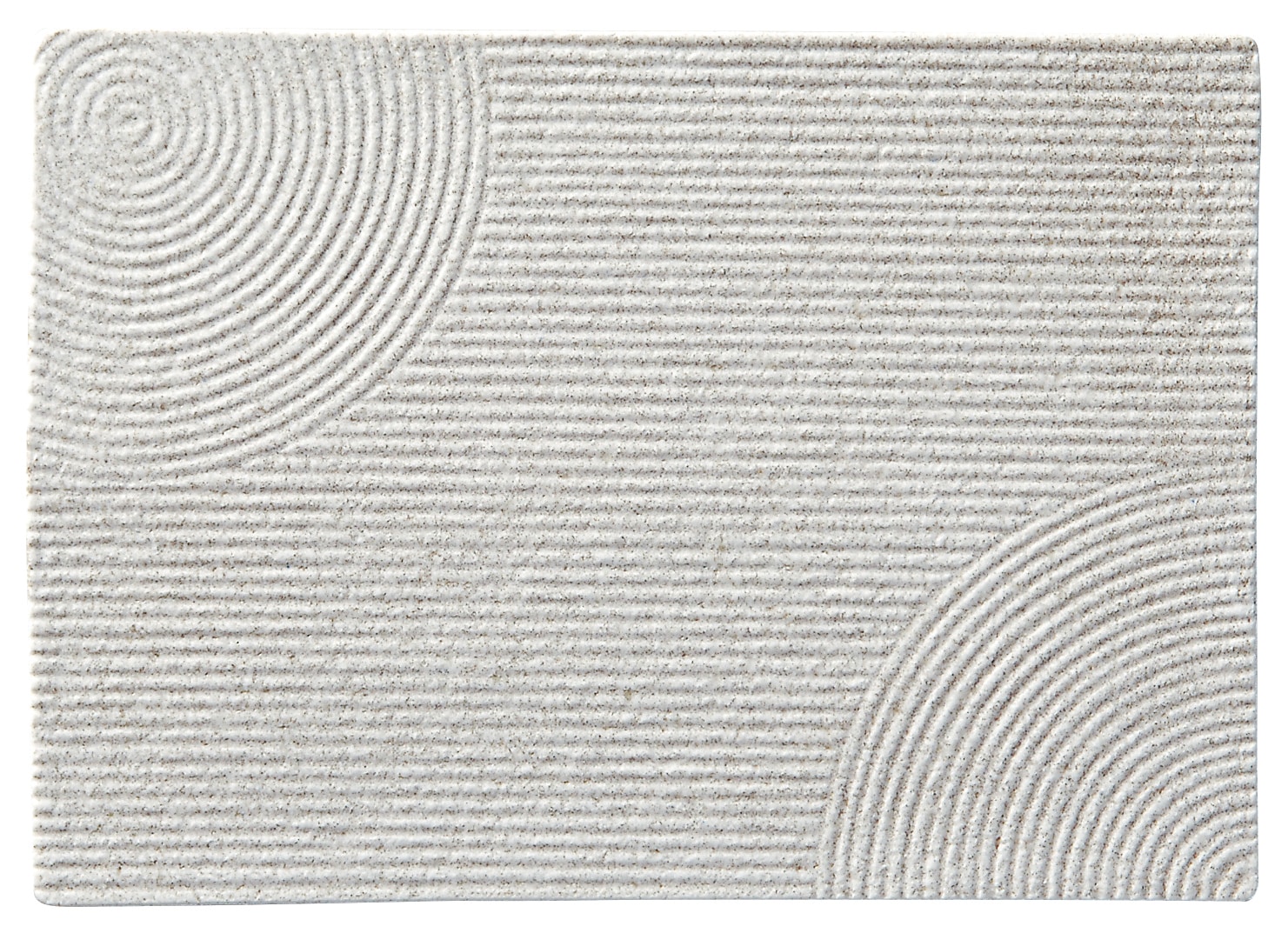 山万 枯山水　28cm平長角皿 1個（ご注文単位1個）【直送品】