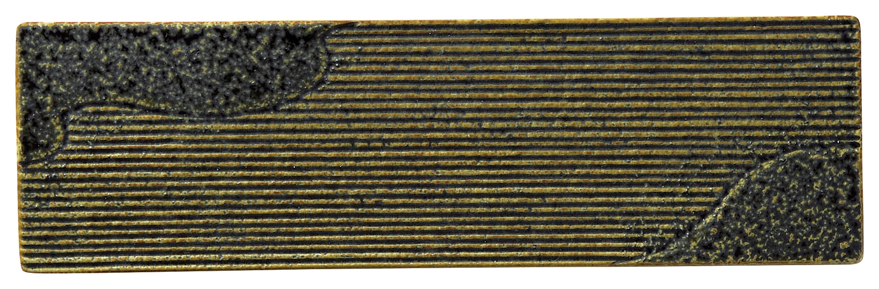 山万 苔山水　34cm細平長角皿 1個（ご注文単位1個）【直送品】