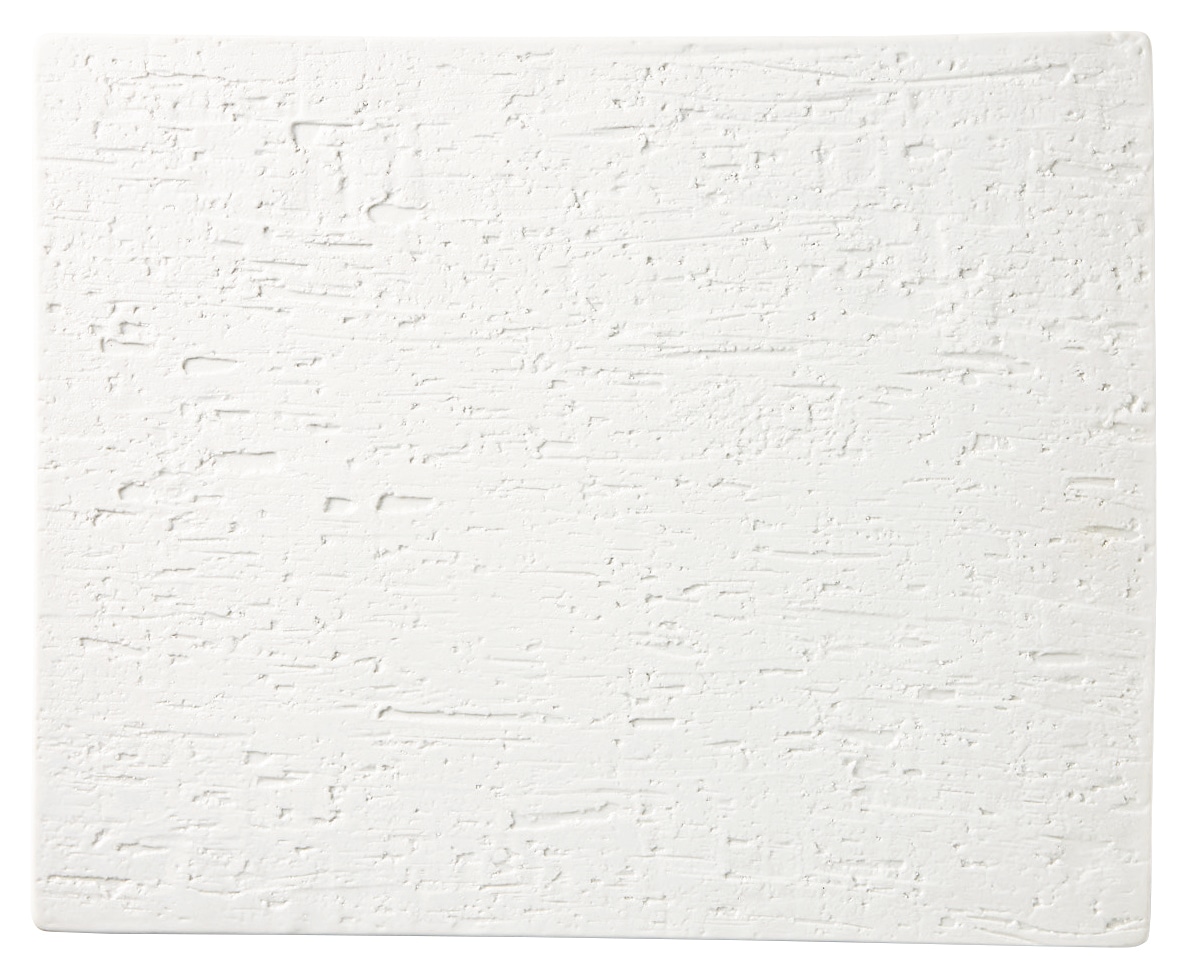 山万 白涼　32cm平長角皿 1個（ご注文単位1個）【直送品】