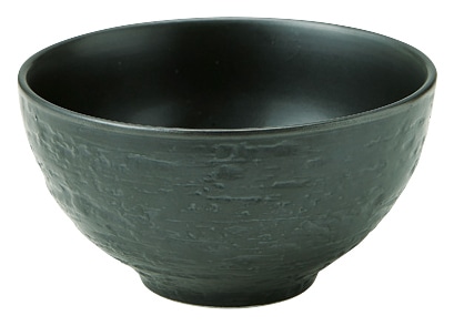 山万 漆黒　飯碗 1個（ご注文単位1個）【直送品】