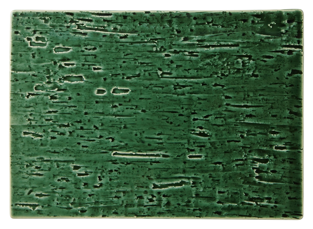 山万 静寂　28cm平長角皿 1個（ご注文単位1個）【直送品】