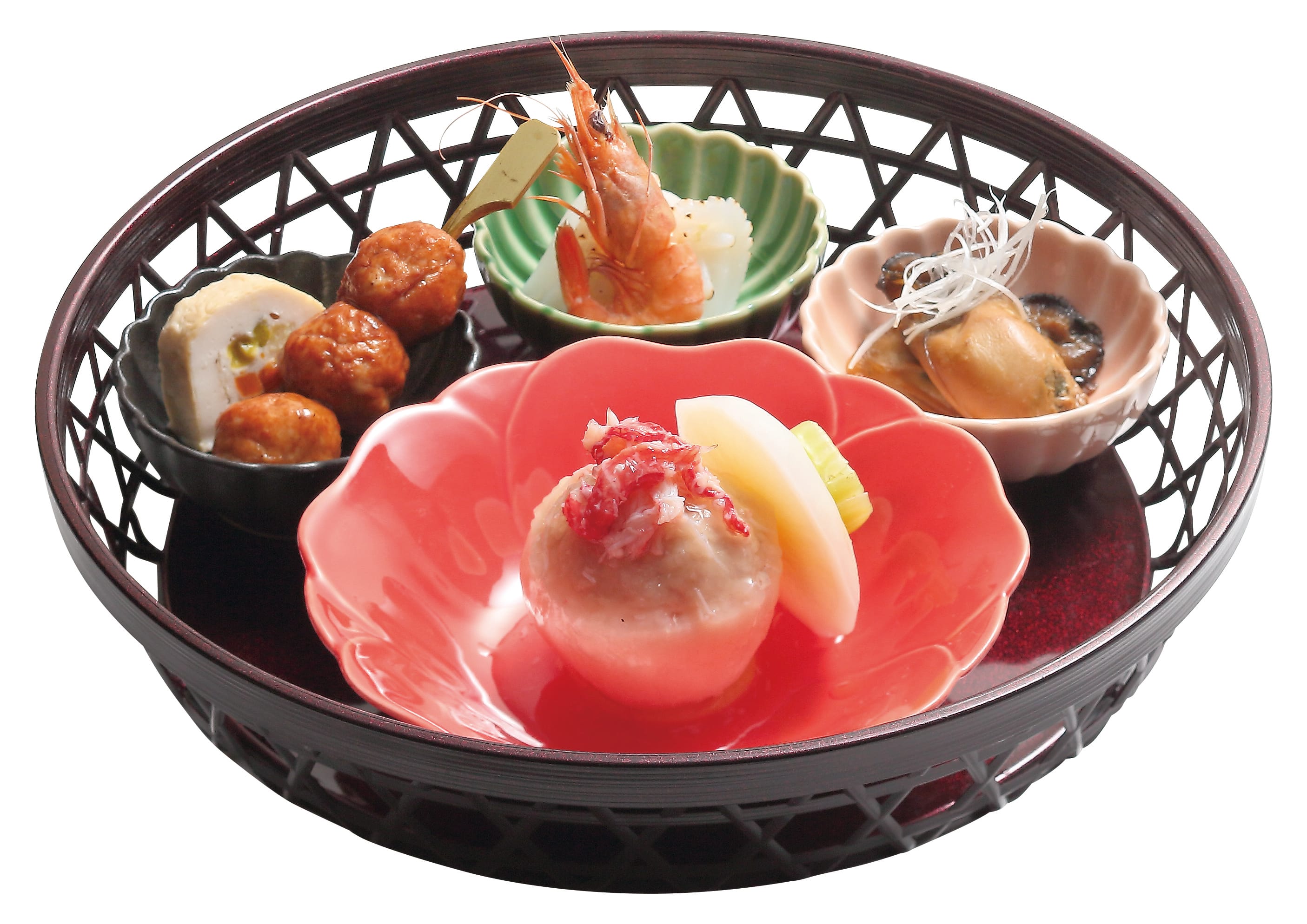 山万 9.0籠　雪セット 1個（ご注文単位1個）【直送品】