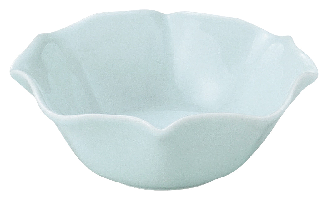 山万 花笑み　青白　10.5cmボウル 1個（ご注文単位1個）【直送品】