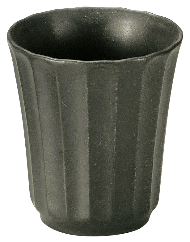 山万 かすみ　黒　カップ　小 1個（ご注文単位1個）【直送品】