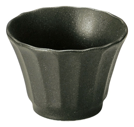 山万 かすみ 黒 ぐい呑み 1個(ご注文単位1個)【直送品】