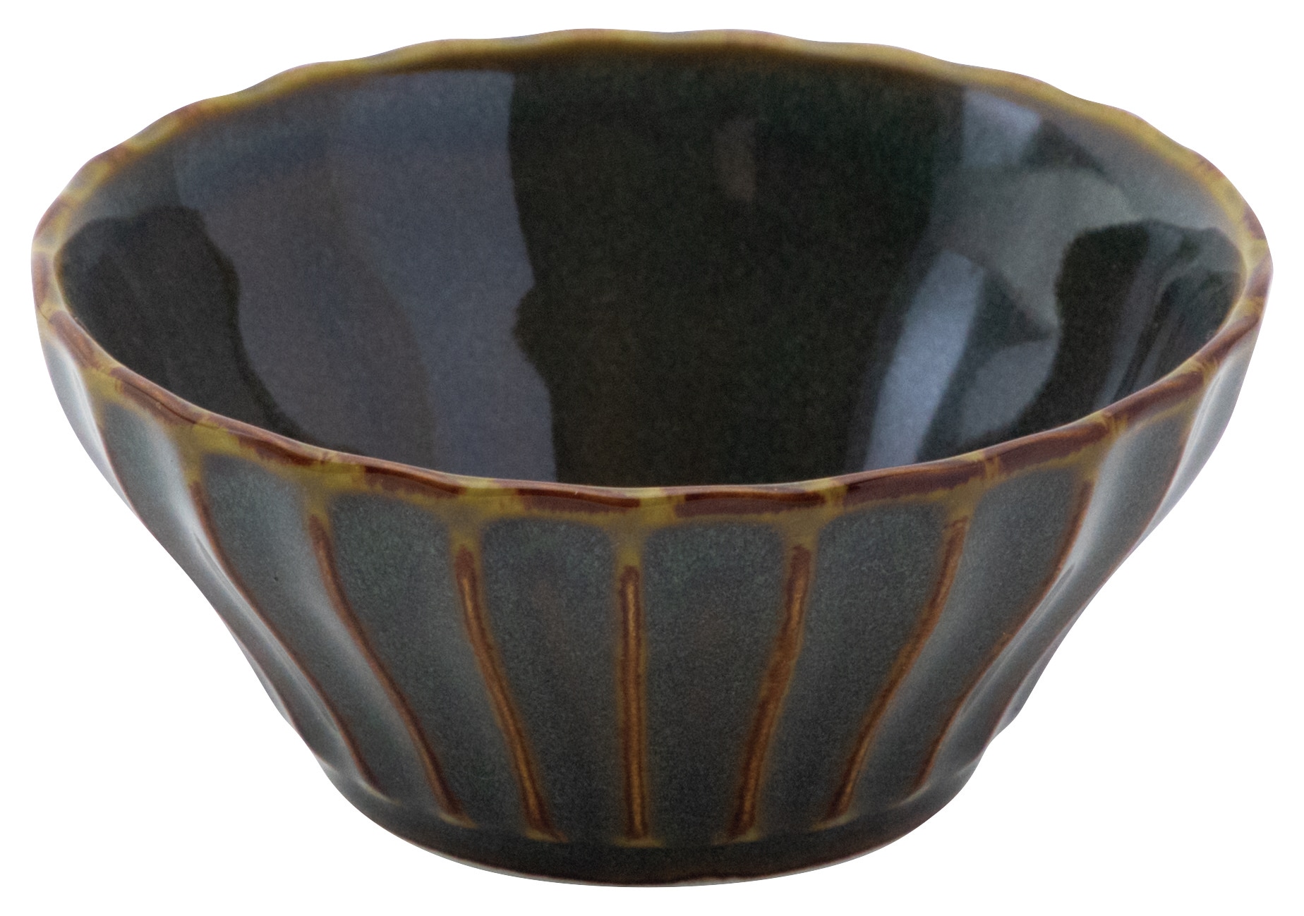 山万 かすみ　山藍　10cm浅ボウル 1個（ご注文単位1個）【直送品】