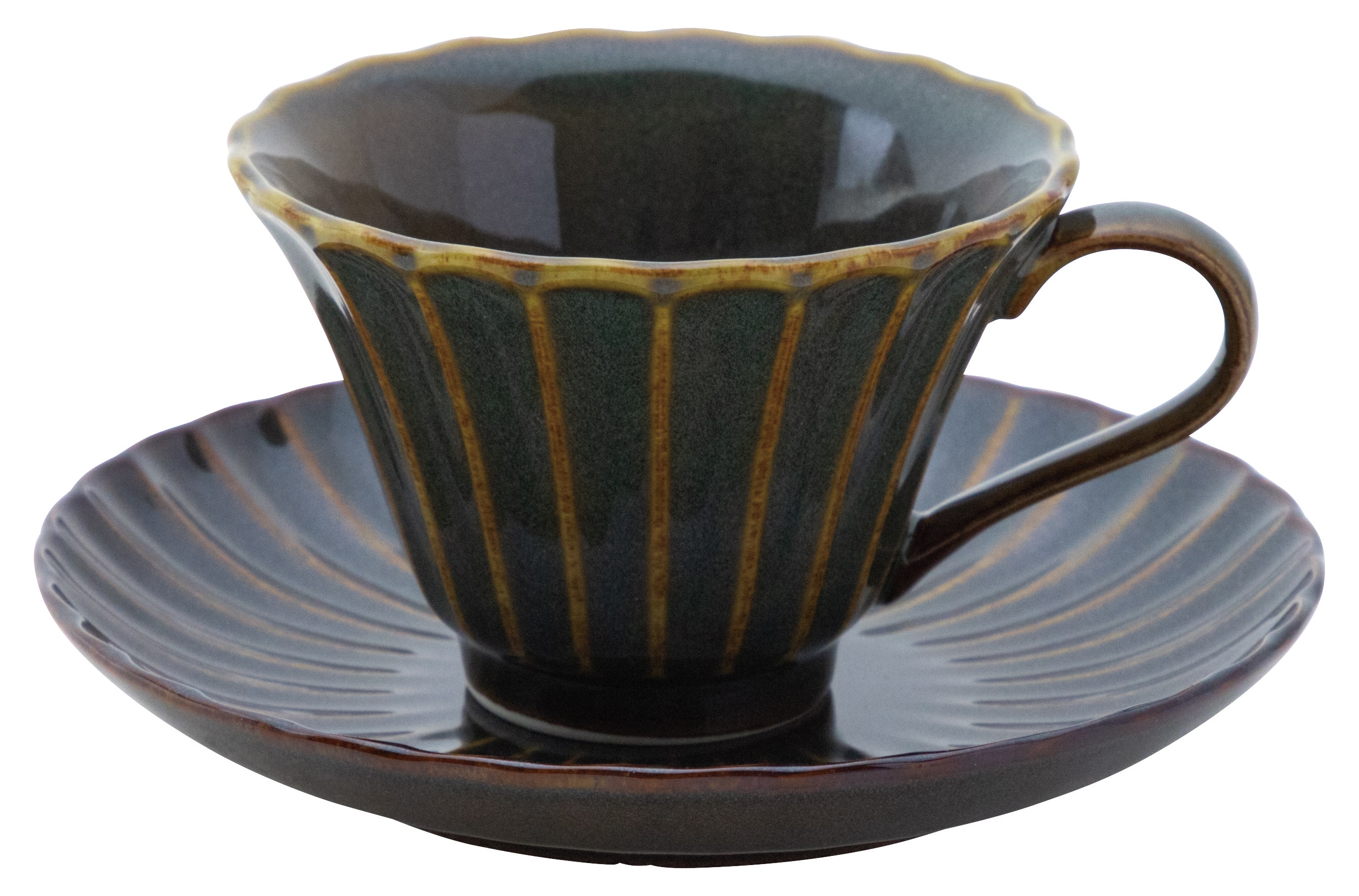 山万 かすみ　山藍　コーヒーカップ ※カップ単品のみ 1個（ご注文単位1個）【直送品】