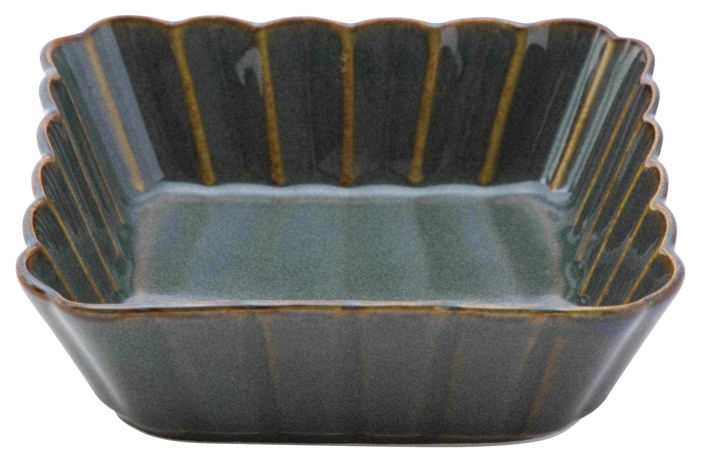 山万 かすみ　山藍　11cm浅角鉢 1個（ご注文単位1個）【直送品】