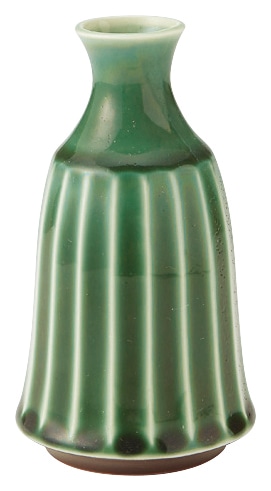 山万 かすみ　緑　1合徳利 1個（ご注文単位1個）【直送品】