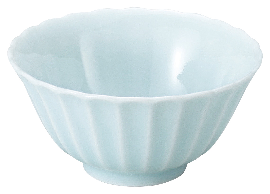 山万 かすみ　青白　12.5cmボウル 1個（ご注文単位1個）【直送品】