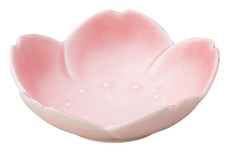 山万 桜　桃色　浅鉢 1個（ご注文単位1個）【直送品】