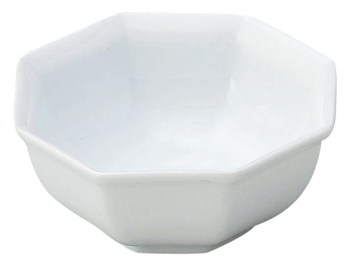 山万 八角　白　小鉢 1個（ご注文単位1個）【直送品】