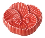 山万 牡丹　赤　箸置き 1個（ご注文単位1個）【直送品】