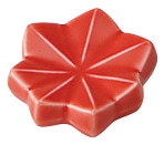 山万 紅葉　赤　箸置き 1個（ご注文単位1個）【直送品】