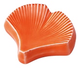 山万 銀杏　橙　箸置き 1個（ご注文単位1個）【直送品】