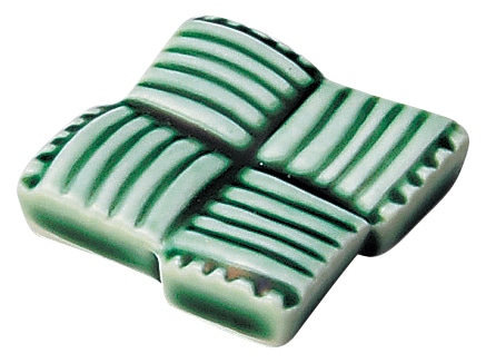 山万 帯組み　織部　箸置き 1個（ご注文単位1個）【直送品】