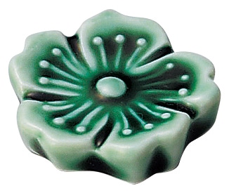 山万 花衣　織部　箸置き 1個（ご注文単位1個）【直送品】