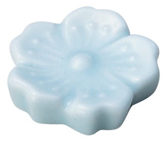 山万 花衣　青白　箸置き 1個（ご注文単位1個）【直送品】