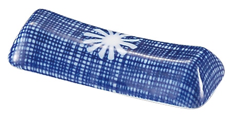 山万 古青藍　藍花　箸置き 1個（ご注文単位1個）【直送品】