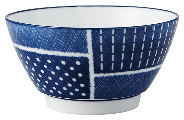 山万 古青藍　藍格子　蕎麦丼 1個（ご注文単位1個）【直送品】