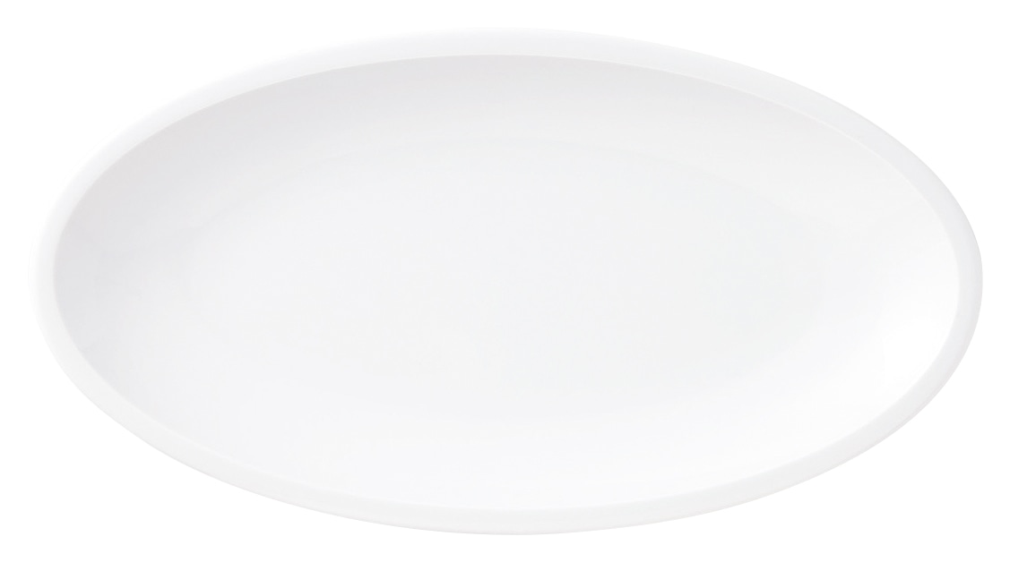 山万 コントルノ　ホワイト　31cmプラター 1個（ご注文単位1個）【直送品】