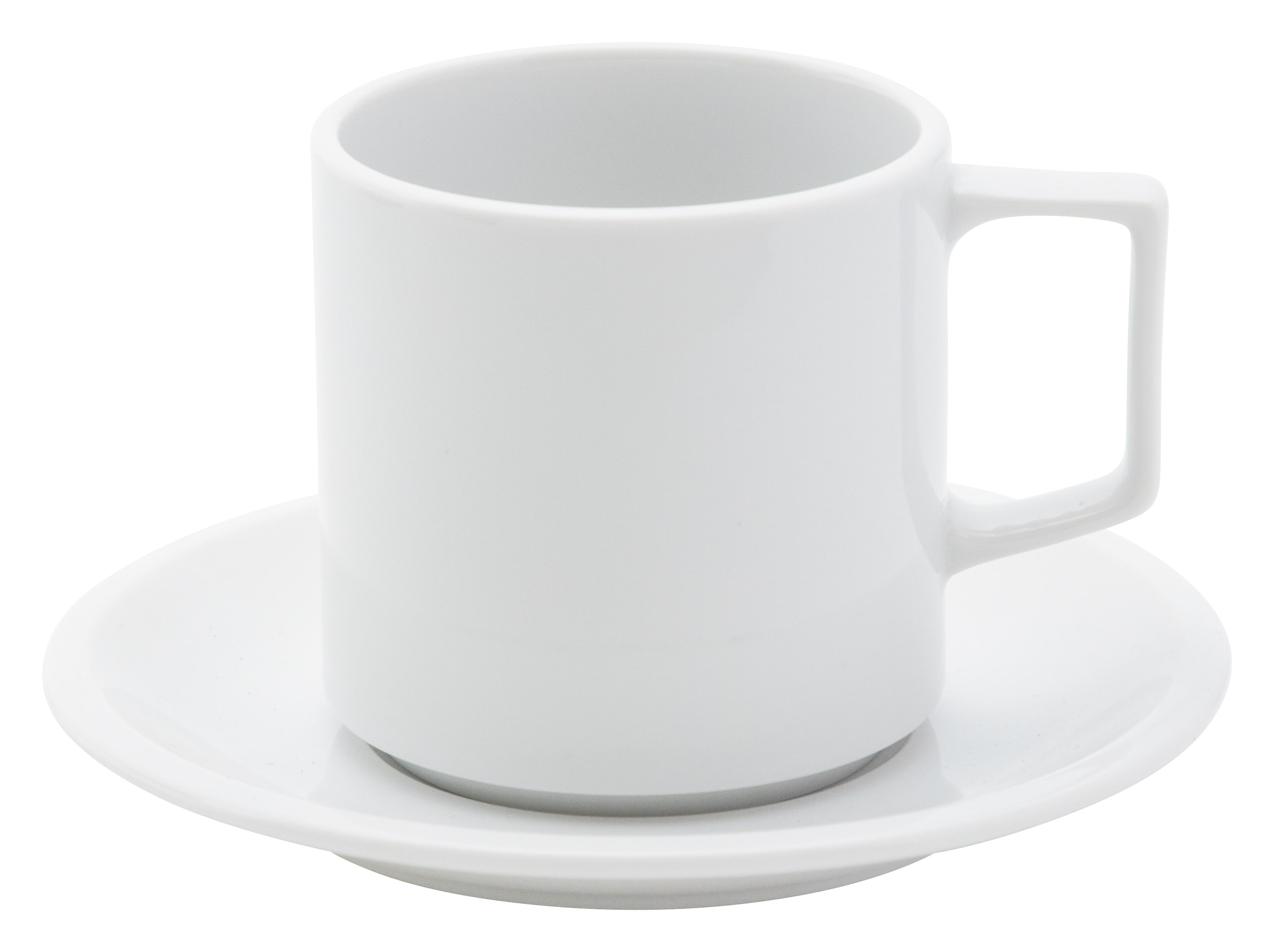 山万 コントルノ　ホワイト　スタック兼用ソーサー※ソーサー単品のみ 1個（ご注文単位1個）【直送品】