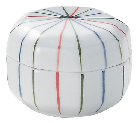 山万 錦十草　蓋付き珍味 1個（ご注文単位1個）【直送品】