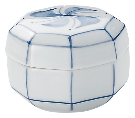 山万 蔦格子　蓋付き珍味 1個（ご注文単位1個）【直送品】