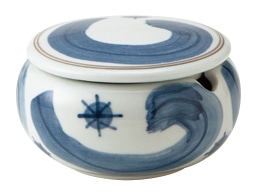 山万 流水 からし入れ 1個(ご注文単位1個)【直送品】