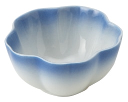 山万 山桜　ブルー　小鉢 1個（ご注文単位1個）【直送品】