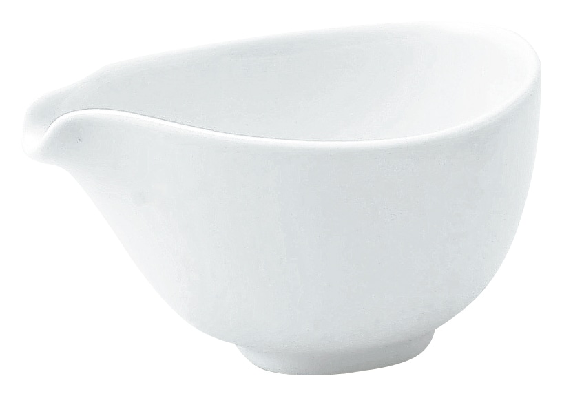 山万 白　9.5cm片口ボウル 1個（ご注文単位1個）【直送品】